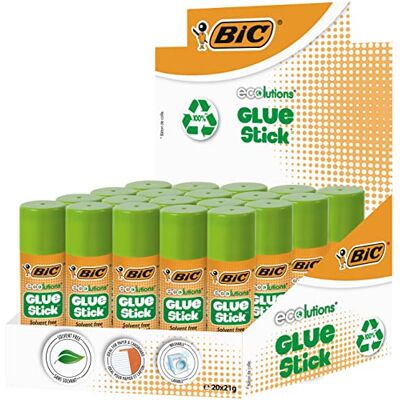 BIC Klej ECOlutions Glue Stic 21g display 20 sztuk BIC Klej ECOlutions Glue Stic 21g display 20 sztuk