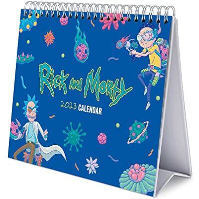 Grupo Erik Calendario Rick e Morty 2023 da Tavolo Calendario Scrivania 2023, 12 Mesi e Planner Annuale 2024, 17 x 20 cm, FSC, Ottimo come Calendario 2023 da Tavolo, Calendario Rick e Morty 2023 Grupo Erik Calendario Rick e Morty 2023 da Tavolo Calendario Scrivania 2023, 12 Mesi e Planner Annuale 2024, 17 x 20 cm, FSC, Ottimo come Calendario 2023 da Tavolo, Calendario Rick e Morty 2023