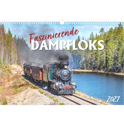 Alpha Faszinierende Dampfloks 2027: Wandkalender 49,5x33 cm mit 12 Dampflok-Motiven, sprachneutralem Kalendarium und Spiralbindung Alpha Faszinierende Dampfloks 2027: Wandkalender 49,5x33 cm mit 12 Dampflok-Motiven, sprachneutralem Kalendarium und Spiralbindung