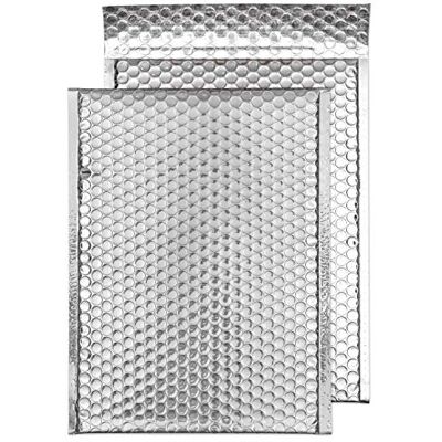 Blake Colour Packaging 320 x 240 mm 70 Mu Busta a bolle metallica Stacca e sigilla () Argento sterling, Confezione da 500 Blake Colour Packaging 320 x 240 mm 70 Mu Busta a bolle metallica Stacca e sigilla () Argento sterling, Confezione da 500