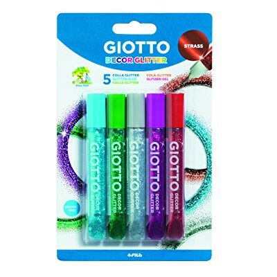 Giotto F.I.L.A. SPA- COLLA Glitter BL.5 PZ.545200 Material Escolar, Multicolor, 19 x 11,5 x 10 cm (545200) Giotto F.I.L.A. SPA- COLLA Glitter BL.5 PZ.545200 Material Escolar, Multicolor, 19 x 11,5 x 10 cm (545200)