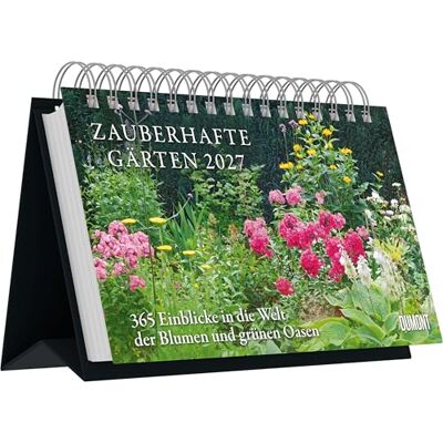 DUMONT Zauberhafte Gärten 2027: Tischaufstellkalender 22x14 cm mit 365 Fotografien idyllischer Gartenparadiese und Pflanzenportraits DUMONT Zauberhafte Gärten 2027: Tischaufstellkalender 22x14 cm mit 365 Fotografien idyllischer Gartenparadiese und Pflanzenportraits