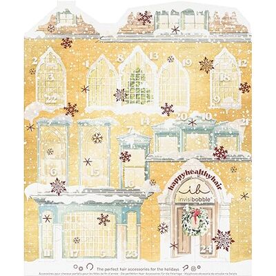 invisibobble Beauty Calendrier de l'Avent 2023 I 24 accessoires pour les cheveux I Surprise pour Femmes et Filles I Élastiques exclusifs I Calendrier festif pour le soin des cheveux invisibobble Beauty Calendrier de l'Avent 2023 I 24 accessoires pour les cheveux I Surprise pour Femmes et Filles I Élastiques exclusifs I Calendrier festif pour le soin des cheveux