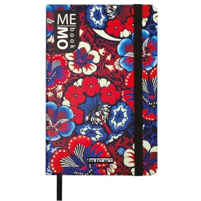 Mitama Taccuino Large Grafica FLOWERS MEMO BOOK NOTEBOOK Copertina Soft Touch Tasca interna + Matita Inclusa Fogli a Quadretti 5 mm 13 x 21 cm Mitama Taccuino Large Grafica FLOWERS MEMO BOOK NOTEBOOK Copertina Soft Touch Tasca interna + Matita Inclusa Fogli a Quadretti 5 mm 13 x 21 cm