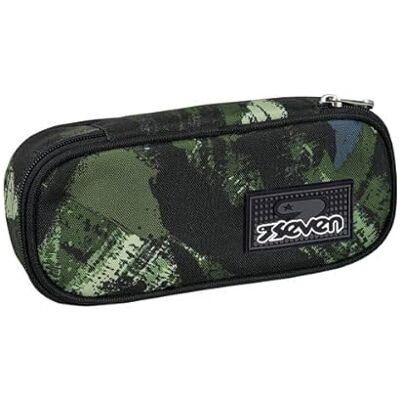Seven Portapenne Scuola Round Plus, Verde, ISCHOOLPACK, Bustina Ovale Con Tasca Interna ed Elastici Porta Penne, Accessori Zaino, Elementari, Medie, Superiori, Ragazzo, Ragazza Seven Portapenne Scuola Round Plus, Verde, ISCHOOLPACK, Bustina Ovale Con Tasca Interna ed Elastici Porta Penne, Accessori Zaino, Elementari, Medie, Superiori, Ragazzo, Ragazza