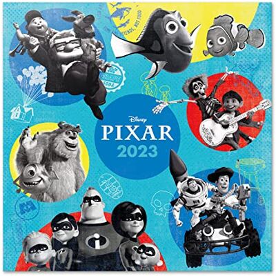 Grupo Erik Calendario 2023 da Muro Pixar Movies 12 mesi + 4 in omaggio, 30x30 cm, FSC ottimo come calendario 2023 da parete, calendario ufficio 2023, calendario bambini 2023 Grupo Erik Calendario 2023 da Muro Pixar Movies 12 mesi + 4 in omaggio, 30x30 cm, FSC ottimo come calendario 2023 da parete, calendario ufficio 2023, calendario bambini 2023