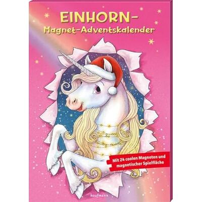 Ritzinger, Sandra Einhorn-Magnet-Adventskalender: für Mädchen ab 3 Jahre Mir 24 coolen Magneten und magnetischer Spielfläche Ritzinger, Sandra Einhorn-Magnet-Adventskalender: für Mädchen ab 3 Jahre Mir 24 coolen Magneten und magnetischer Spielfläche
