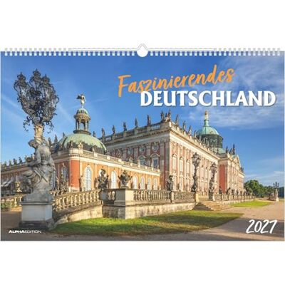 Alpha Faszinierendes Deutschland 2027: Wandkalender 49,5x33 cm mit 12 Landschafts- und Städteaufnahmen, sprachneutralem Kalendarium und Spiralbindung Alpha Faszinierendes Deutschland 2027: Wandkalender 49,5x33 cm mit 12 Landschafts- und Städteaufnahmen, sprachneutralem Kalendarium und Spiralbindung
