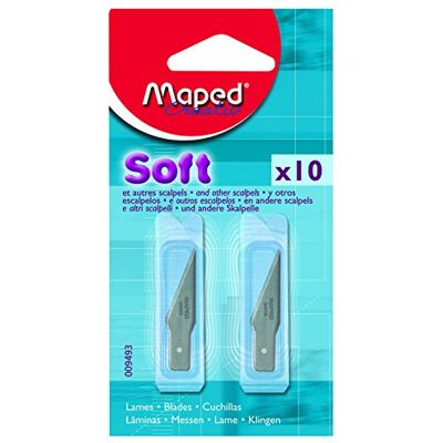Maped Scalpel Soft blades. 10 pcs Maped Scalpel Soft blades. 10 pcs