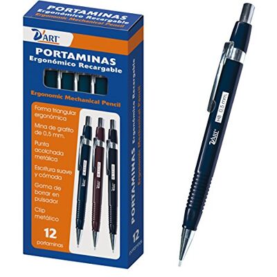 ART Dohe Confezione Portamine in Metallo Blu, 0'5 mm (12 unità.) ART Dohe Confezione Portamine in Metallo Blu, 0'5 mm (12 unità.)