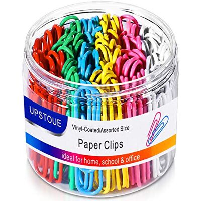 Vinaco Graffette di carta, 100 pezzi, grandi 50 mm, resistenti e resistenti alla ruggine, ideali per ufficio, scuola e organizzazione di documenti personali Vinaco Graffette di carta, 100 pezzi, grandi 50 mm, resistenti e resistenti alla ruggine, ideali per ufficio, scuola e organizzazione di documenti personali