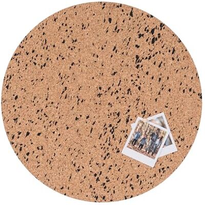 Bi-Office Bacheca in Sughero Senza Cornice Eco, 45x45 cm, Sughero Bifacciale e Sughero con EVA Nero, Rotonda, Senza Cornice Bi-Office Bacheca in Sughero Senza Cornice Eco, 45x45 cm, Sughero Bifacciale e Sughero con EVA Nero, Rotonda, Senza Cornice