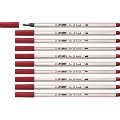 Pennarello STABILO Pen 68 con punta a pennello viola - Marcador Pennarello STABILO Pen 68 con punta a pennello viola - Marcador