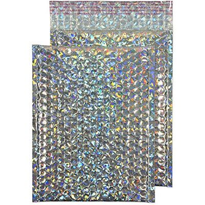 Blake Colour Packaging 250 x 180 mm 70 Mu Busta a bolle olografica Stacca e sigilla () Olografico, Confezione da 500 Blake Colour Packaging 250 x 180 mm 70 Mu Busta a bolle olografica Stacca e sigilla () Olografico, Confezione da 500