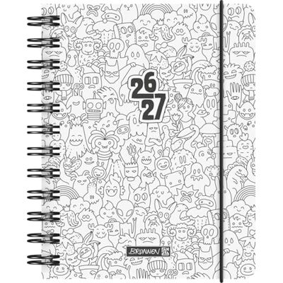 BRUNNEN Schülerkalender 2026/2027 "ZENart" A6, Kunststoff BRUNNEN Schülerkalender 2026/2027 "ZENart" A6, Kunststoff