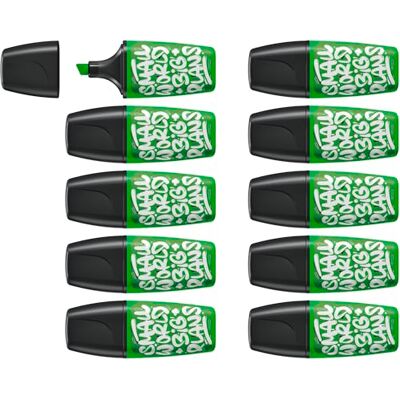 STABILO BOSS MINI by Snooze One Evidenziatore Confezione da 10 Verde STABILO BOSS MINI by Snooze One Evidenziatore Confezione da 10 Verde