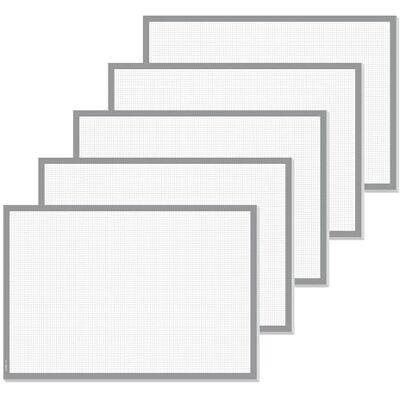 Sigel HO260 Sottomano da scrivania a quadretti a strappo, colore grigio, confezione da 5, circa DIN A2, extra large, 30 fogli, colore: grigio Sigel HO260 Sottomano da scrivania a quadretti a strappo, colore grigio, confezione da 5, circa DIN A2, extra large, 30 fogli, colore: grigio