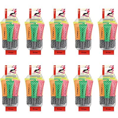 STABILO NEON Evidenziatore Pacco con 10x Pack da 8 (80 evidenziatori) 4 x giallo, 2 x verde, 1 x arancio, 1 x rosa STABILO NEON Evidenziatore Pacco con 10x Pack da 8 (80 evidenziatori) 4 x giallo, 2 x verde, 1 x arancio, 1 x rosa