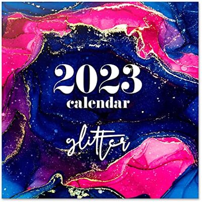 Grupo Erik Calendario 2023 da Muro Glitter 12 mesi + 4 in omaggio, 30x30 cm, FSC calendario 2023 da parete, calendario ufficio 2023, calendario con frasi 2023, calendario ragazze 2023 Grupo Erik Calendario 2023 da Muro Glitter 12 mesi + 4 in omaggio, 30x30 cm, FSC calendario 2023 da parete, calendario ufficio 2023, calendario con frasi 2023, calendario ragazze 2023