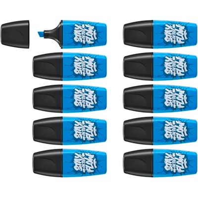 STABILO BOSS MINI by Snooze One Evidenziatore Confezione da 10 Blu STABILO BOSS MINI by Snooze One Evidenziatore Confezione da 10 Blu