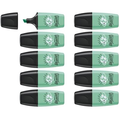STABILO BOSS MINI Pastellove 2.0 Evidenziatore Confezione da 10 Verde Menta STABILO BOSS MINI Pastellove 2.0 Evidenziatore Confezione da 10 Verde Menta