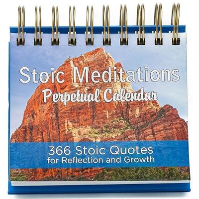 Blue Wolf Calendar Company Calendario perpetuo 2025 meditazioni stoiche: 366 citazioni stoiche per la riflessione e la crescita Calendario giornaliero Funziona per qualsiasi anno Citazioni quotidiane saggi da filosofi Blue Wolf Calendar Company Calendario perpetuo 2025 meditazioni stoiche: 366 citazioni stoiche per la riflessione e la crescita Calendario giornaliero Funziona per qualsiasi anno Citazioni quotidiane saggi da filosofi