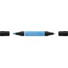 Faber-Castell PITT Artist Pen Pennarello doppio indiano, colore: azzurro