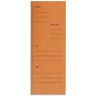 Exacompta Pack di 25 – Cartellina in Cartoncino senza libro senza Aletta per avvocati 25 x 32 cm 25X32 arancione