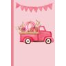 Publishing, Sami Bee Pink Pickup Truck Hardcover Notebook: Dot grid, personal diary, journal, 120 pages