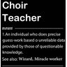 Aleah, Actor Choir Teacher Definition: Personalized Notebook With Definition for Choir Teacher   Customized Journal Gift for Choir Teacher Coworker Office Boss Team Work   Funny Blank Lined Choir Teacher Notebook.