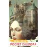 Pratt, Christina Pocket Calendar 2024 2026 With Moon Phase: Three-Year Monthly Planner for Purse , 36 Months from January 2024 to December 2026   Digital illustration