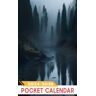 Pitts, Zach Pocket Calendar 2024 2026: Three-Year Monthly Planner for Purse , 36 Months from January 2024 to December 2026   Misty river