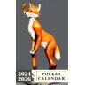 Sweeney, Brooke Pocket Calendar 2024 2026: Three-Year Monthly Planner for Purse , 36 Months from January 2024 to December 2026   Anthropomorphic fox