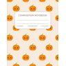 Glenn, Abby Composition Notebook College Ruled: Pumpkin Doodle Patter Illustration   Halloween Notebook   Cute Pumpkin Aesthetic Journal for Girls, Teens, Women ... to School, College, Office Work   110 Pages