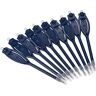 PATIKIL Golf Punteggio Matite con Gomma, 20pz Ovale Clip Plastica 2H Pennarello Penne per Sport Giochi Incontri, Scuro Blu