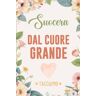 Publishing, Leonardo-Arts Suocera dal cuore grande: Taccuino a righe 100 pagine A5 Journal   Quaderno di pratica scrittura  Idea regalo per Compleanno per Suocera