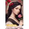 Obrien, Christian Pocket Calendar 2024 2026: Three-Year Monthly Planner for Purse , 36 Months from January 2024 to December 2026   Women well dressed   Holding flower   Love birds