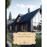 Dyer, Emil Composition Notebook College Ruled: Scandinavian Classic Modern House with Dry Garden Luxurious Exterior, 360° Wide Angle, 8K Resolution, Size 8.5x11 Inches, 120 Pages