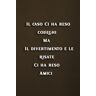 regalo4taccuino, kaltoume Il caso Ci ha reso colleghi Ma Il divertimento e le risate Ci ha reso Amici: Quaderno diario, idea regalo Diario a righe