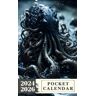 Wiley, Jodie Pocket Calendar 2024 2026 With Moon Phase: Three-Year Monthly Planner for Purse , 36 Months from January 2024 to December 2026   Rising tentacles