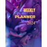 Web Development, 3 Ring Weekly Planner Trippy: January 2024 December 2024 8.5"x11" Organizer, Calendar, Journal and To Do List