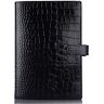 7Felicity Organizer in vera pelle, formato A5, compatibile con Stalogy Hobonichi A5 Planner Notebook (Croco-Nero)