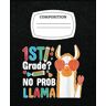 MATTHEW MCCABE 1St Grade Teacher Student First Day Back To School Llama: Composision Notebook 120 Pages for Writing, Remind, Planning