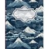 Lawrence, Cyrus Composition Notebook: Japanese style   Blue Mountain Illustration   Classic Aesthetic Journal For College, Students, School, Work, Office   Wide Lined