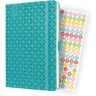 Sigel Jolie Agenda settimanale 2023, hardcover, 13,5 x 20,3 cm, 174 pagine, petrol