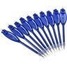 PATIKIL Golf Punteggio Matite con Gomma, 10pz Rettangolo Clip Plastica 2H Pennarello Penne per Sport Giochi Meeting, Blue