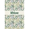publishing, Booknote Khloe: Personalized Notebook with Name Khloe Great Lined Blank Journal Gift Idea for Girls and Women Named Khloe