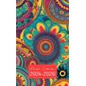 Rodgers, Ioan Pocket Calendar 2024-2026: Two-Year Monthly Planner for Purse , 36 Months from January 2024 to December 2026   Random patterns background   Motifs   Colorful   Patterns