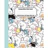 kris pstore, Olivia Composition Notebook: Cute kawaii Cats, Composition Book, 7.5 x 9.25 Inches, 110 Pages, Wide Rule, Pastel Notebook, Blue Color, Notebook for Teen Girls and Women, School And Office Supplies