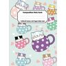 kris pstore, Olivia Wide Ruled Composition Notebook: Cute kawaii Cats, Composition Book, 7.5 x 9.25 Inches, 110 Pages, Wide Rule, Pastel Notebook, Blue Color, Notebook for Teen Girls and Women, School And Office Supplies